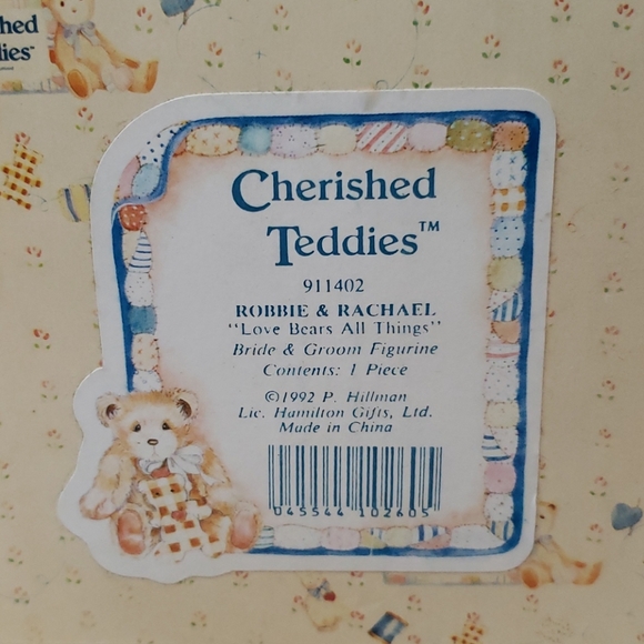 Cherished Teddies, Robbie and Rachel - Picture 6 of 6